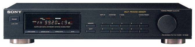 Sony hifi radio ST-S320, Ophalen, Tuner of Radio, Losse componenten, Zo goed als nieuw