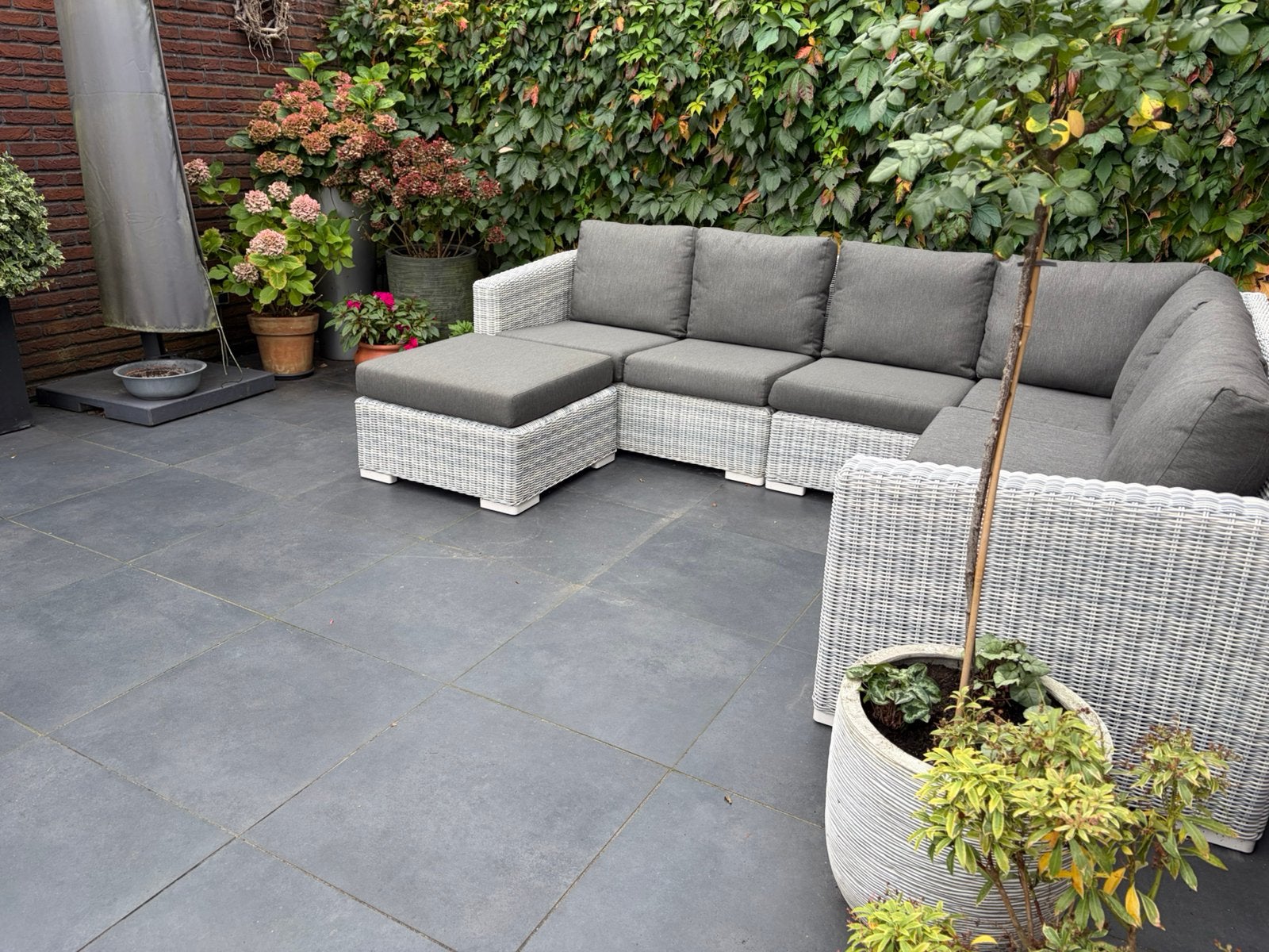 Perfecte louncheset, Tuin en Terras, Ophalen, Bank, 6 zitplaatsen, Zo goed als nieuw