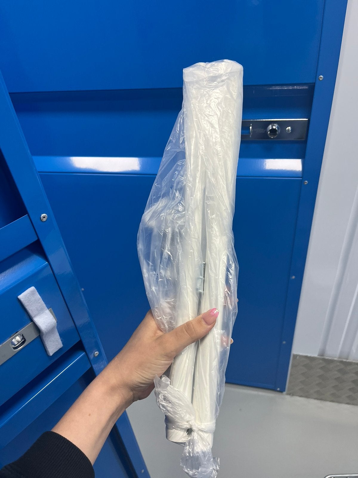 2x ikea kledingroede 50cm wit, Ophalen of Verzenden, Zo goed als nieuw