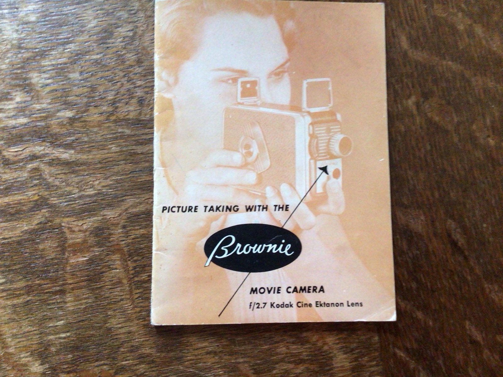 Vintage Kodak Brownie Movie Camera Handleiding, Ophalen of Verzenden, Gebruikt, Compact, Kodak