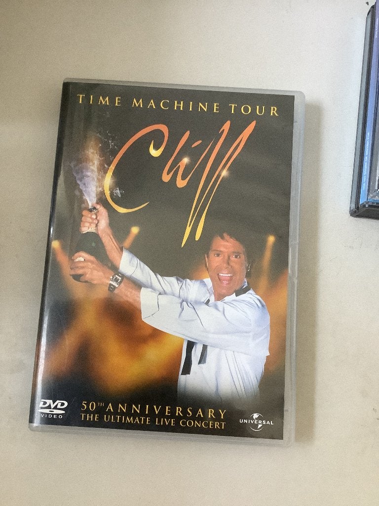 Cliff richard,time machine tour., Alle leeftijden, Ophalen of Verzenden, Gebruikt