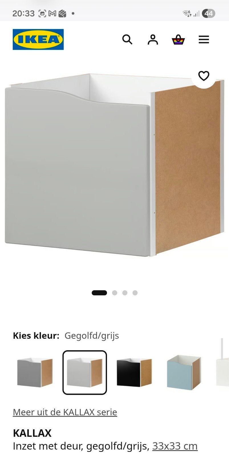 IKEA KALLAX inrichting, Ophalen, Zo goed als nieuw