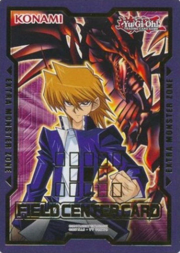 Yu-Gi-Oh! Joey Wheeler & Red Eyes Black Dragon Fieldcenter !, Ophalen of Verzenden, Zo goed als nieuw, Losse kaart, Foil