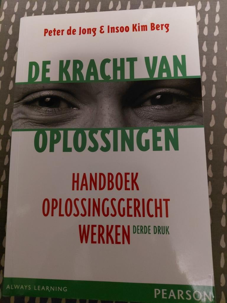 Peter de Jong - De kracht van oplossingen, Ophalen of Verzenden, Zo goed als nieuw, Peter de Jong; Insoo Kim Berg