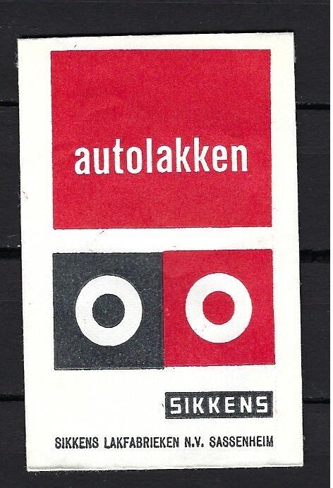 79 Sassenheim SIKKENS autolakken, Ophalen of Verzenden, Nederland