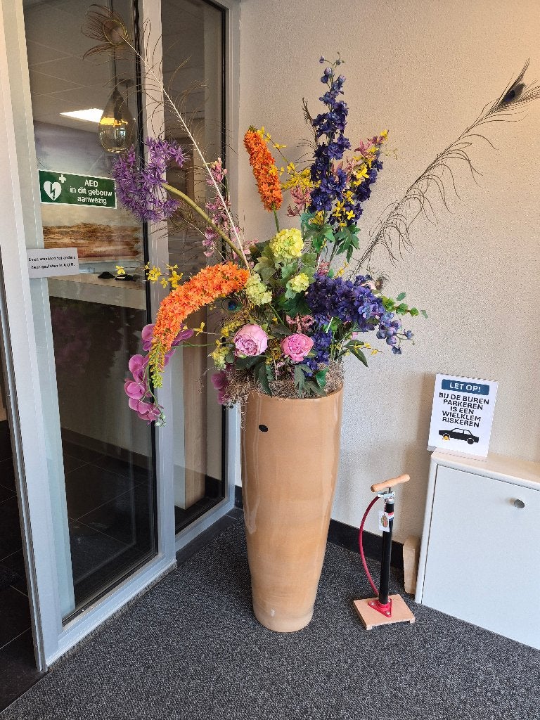 Bloemen, Ophalen, Binnen, Zijde, Zo goed als nieuw