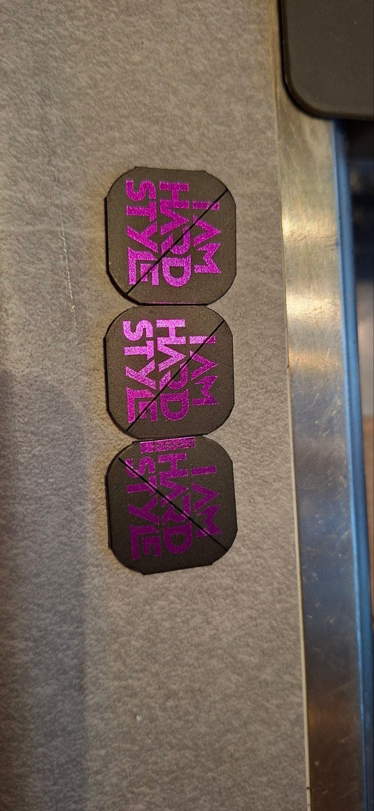 3 tokens IAMHARDSTYLE, Ophalen of Verzenden