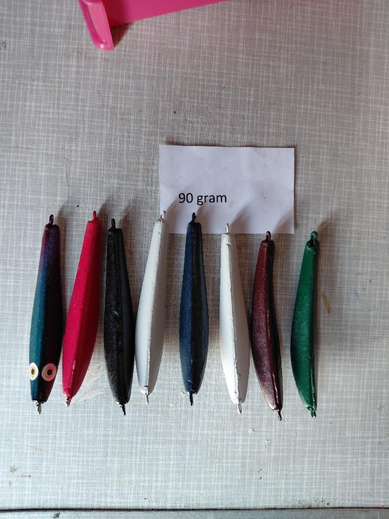 Bananen Pilkers 90 gram gepoedercoat, Ophalen of Verzenden, Nieuw, Dobber of Lood