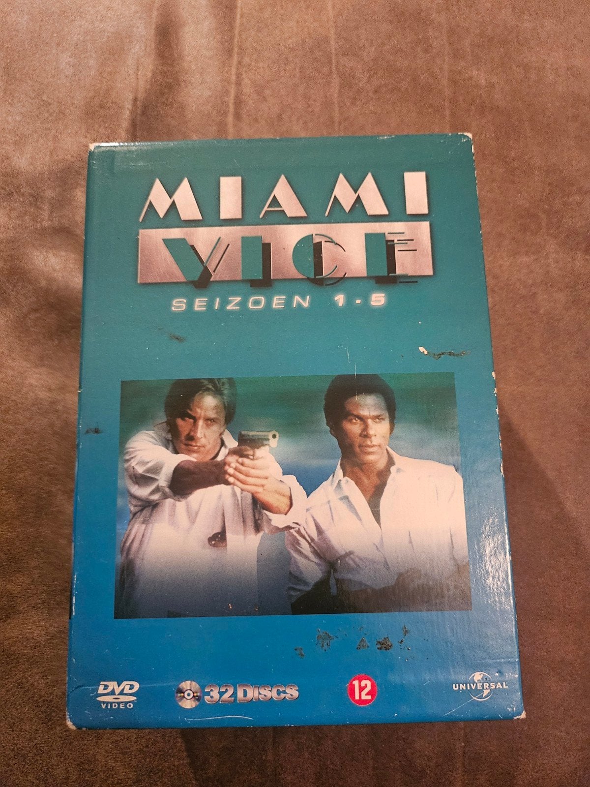 Miami Vice - Complete Serie DVD Box (Seizoenen 1-5), Gebruikt, Inclusief doosje, Misdaad, Ophalen of Verzenden