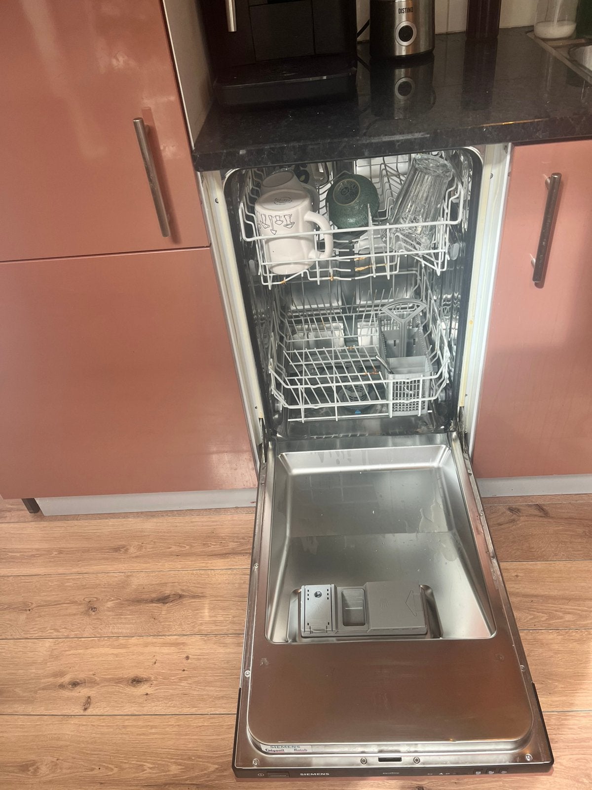 Dishwasher/afwasmachine, Ophalen, Zo goed als nieuw, 85 tot 90 cm