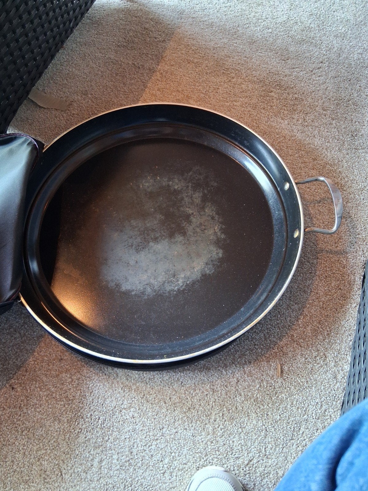 Paella pan voor de Skottelbraai 50cm, Verzenden, Gebruikt