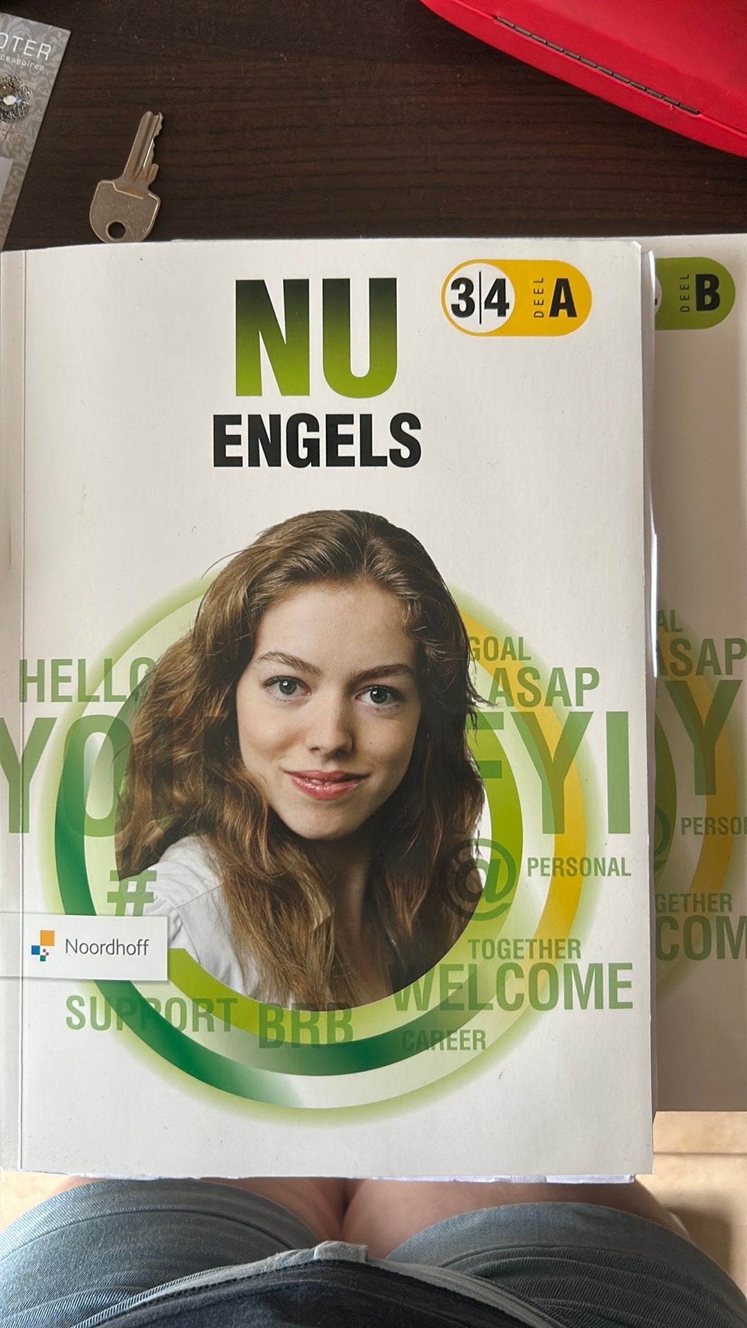 leerwerkboek A en B, Ophalen of Verzenden, Zo goed als nieuw