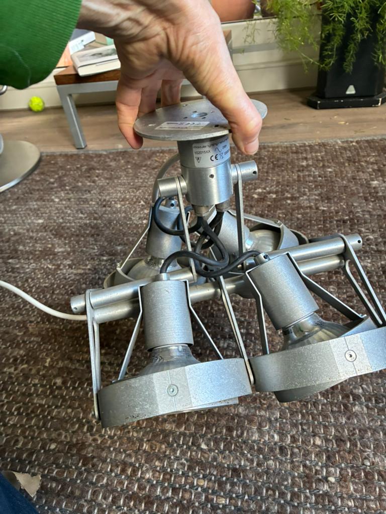 Modular Nomad spot met 4 lampen incl reserve!, Ophalen, Gebruikt, Industrieel