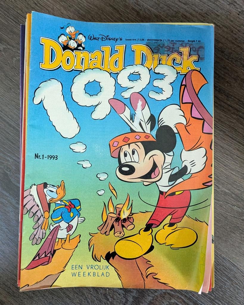 Donald Duck Weekblad Jaargang 1993 - Complete Set, Boeken, Complete serie of reeks, Ophalen, Gelezen, Walt Disney