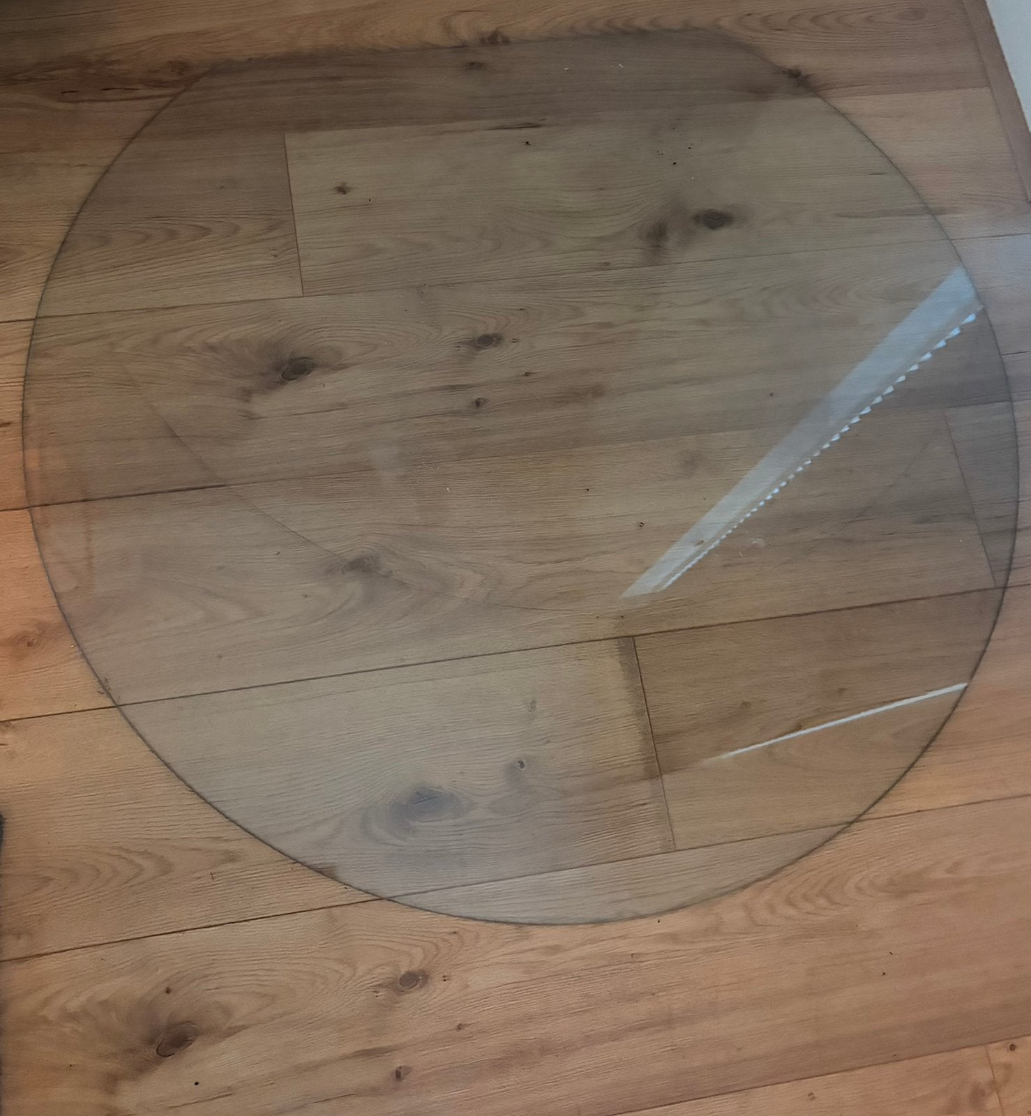 Glasplaat voor onder houtkachel, Ophalen, Zo goed als nieuw, Vrijstaande haard, Overige soorten