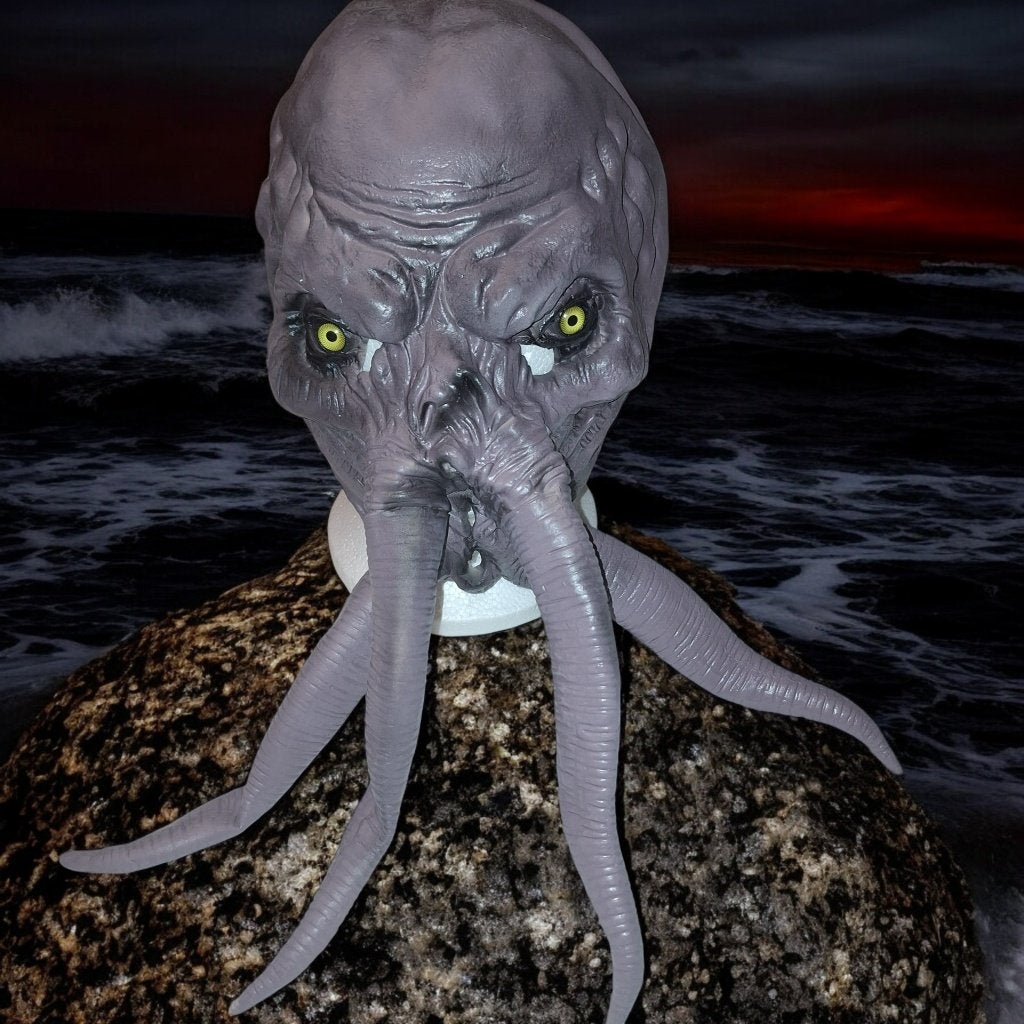 Carnaval Octopus Masker – Latex-  Nieuw, Nieuw, Overige maten, Ophalen of Verzenden, Accessoires