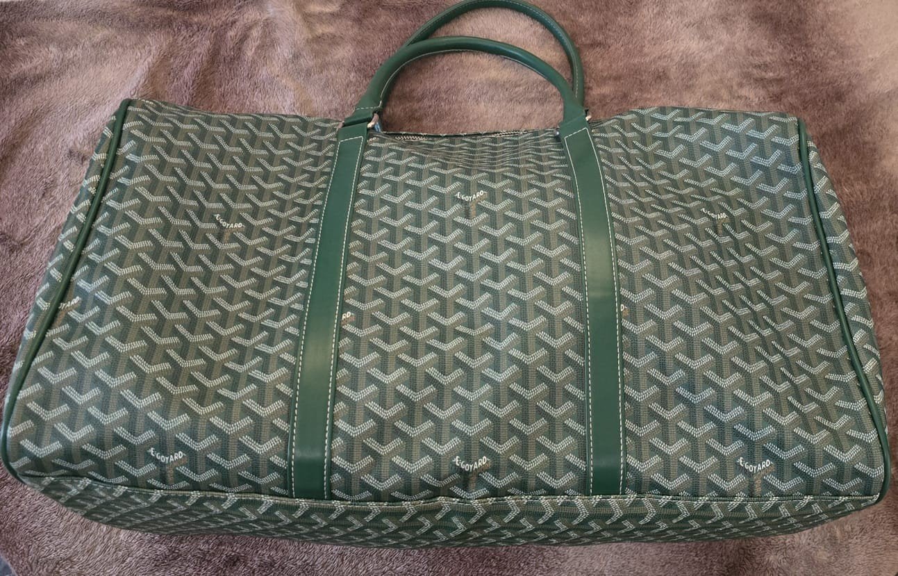 Goyard Tas - Nieuw- Prachtig groot leer, 20 tot 30 cm, Nieuw, Ophalen of Verzenden, 60 tot 80 cm