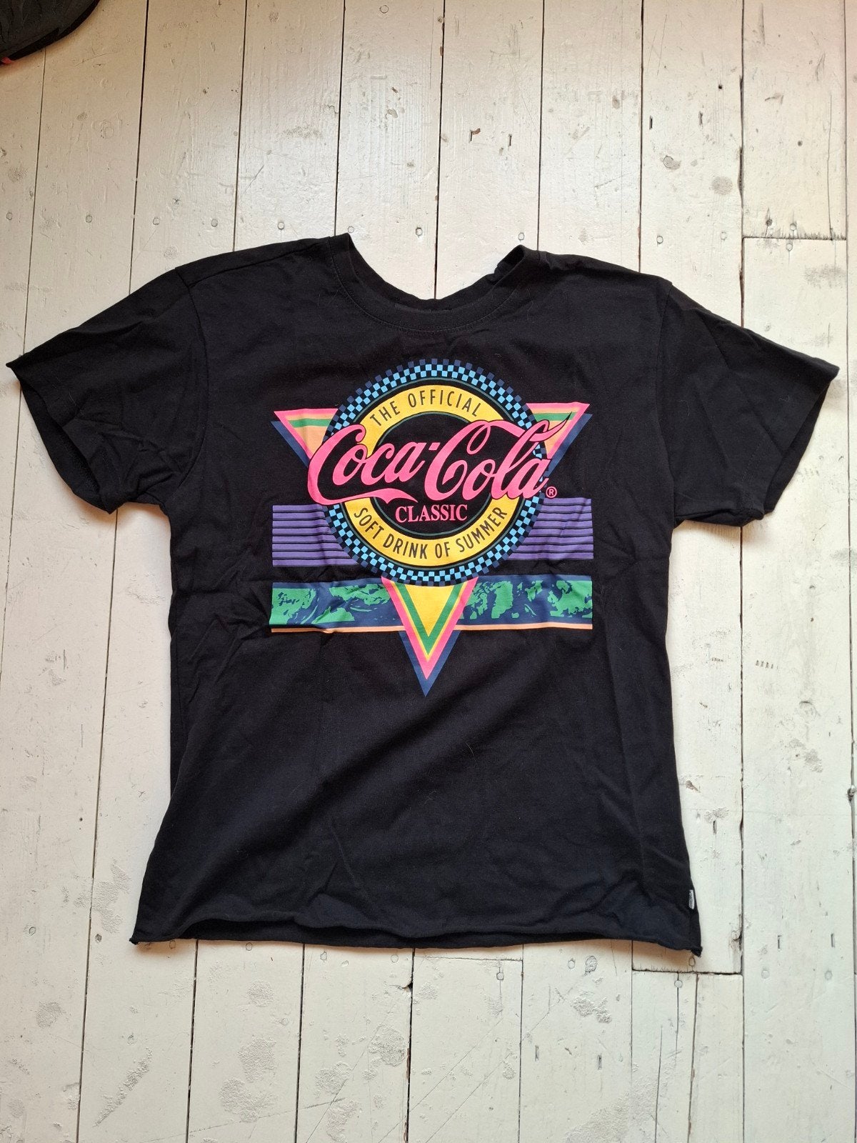 America Today x Coca-Cola T-shirt Maat S Nieuw met prijskaar, Meerkleurig, Nieuw, Ophalen of Verzenden, Korte mouw