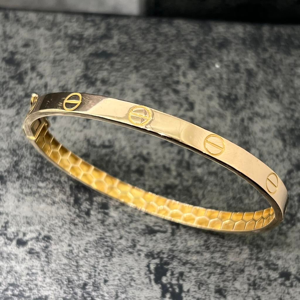 18 karaat gouden armband rosé goud, Ophalen of Verzenden, Zo goed als nieuw, Goud