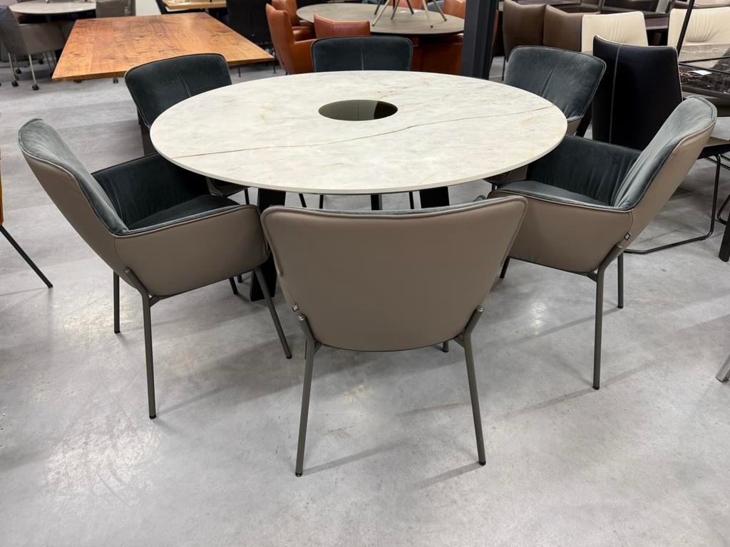 Nieuw Metaform Laguna Eettafel Keramiek rond Tafel 150