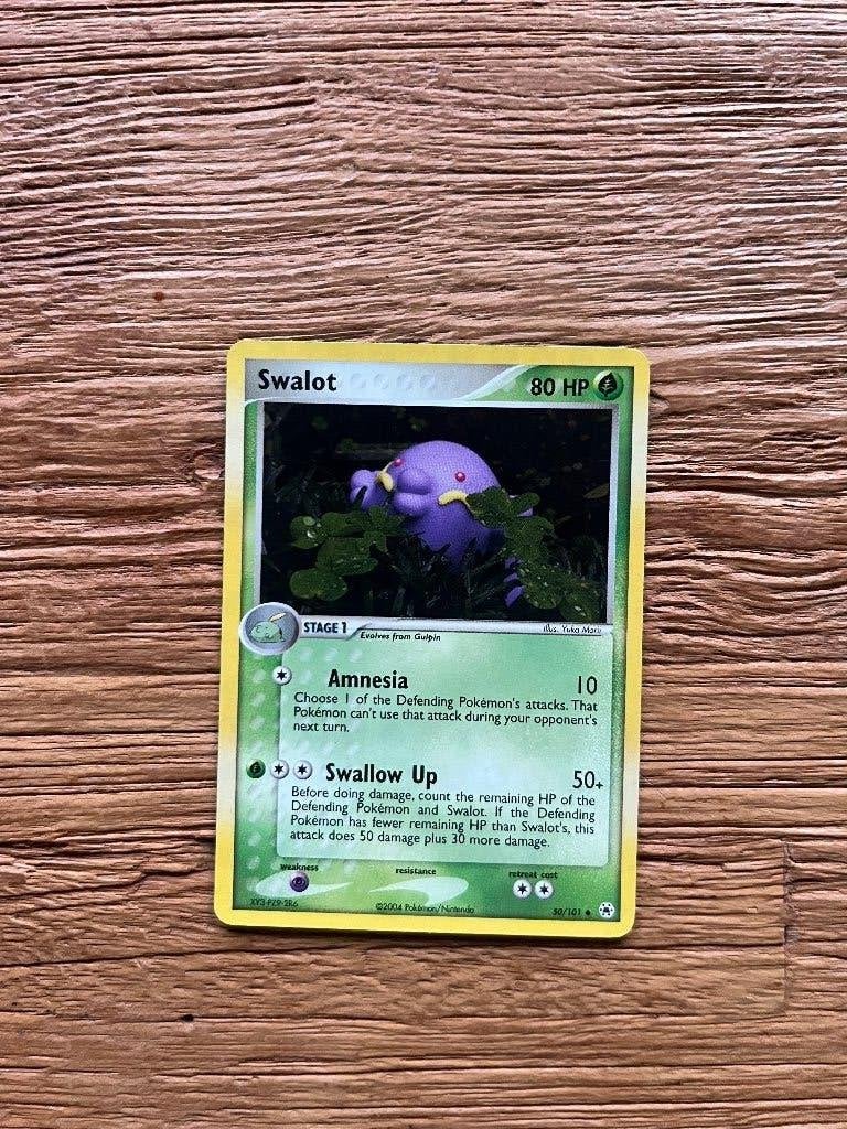 Swalot  holo #50 Pokemon Hidden Legends, Ophalen of Verzenden, Zo goed als nieuw, Losse kaart