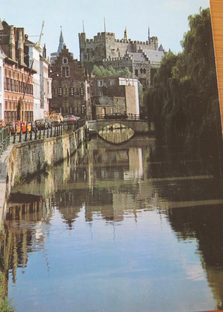 Gent - Appelbrug met zicht op Gravenkasteel - nieuw, Verzenden, 1980 tot heden, Ongelopen, België en Luxemburg