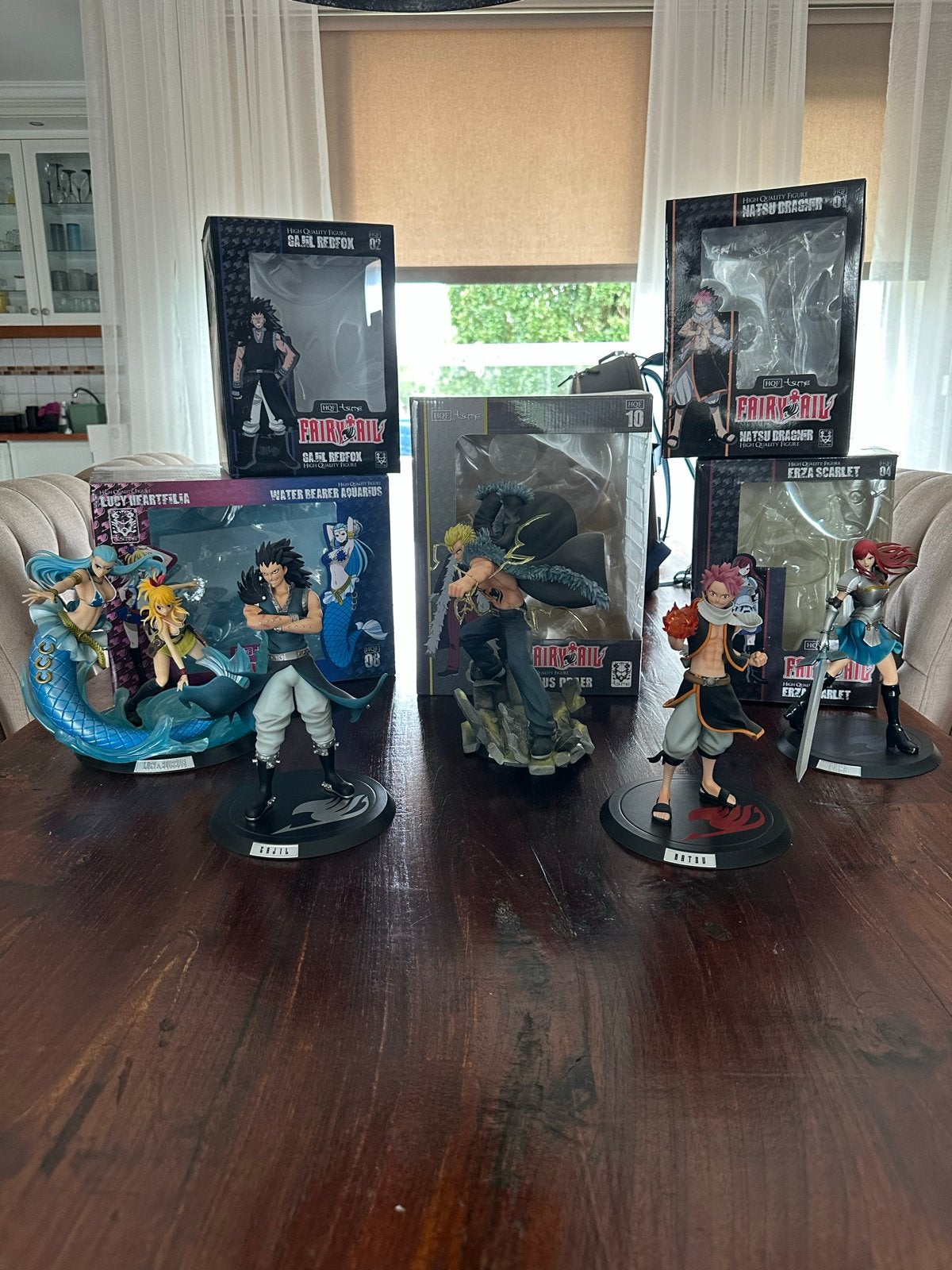 Fairy Tail figurines Tsume HQF line, Verzamelen, Ophalen of Verzenden, Zo goed als nieuw