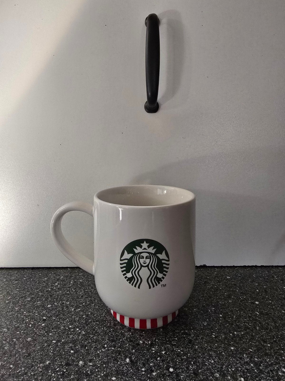 Starbucks Kerst Mok en Rendier Mok - Zo goed als nieuw, Overige stijlen, Ophalen of Verzenden, Zo goed als nieuw, Wit