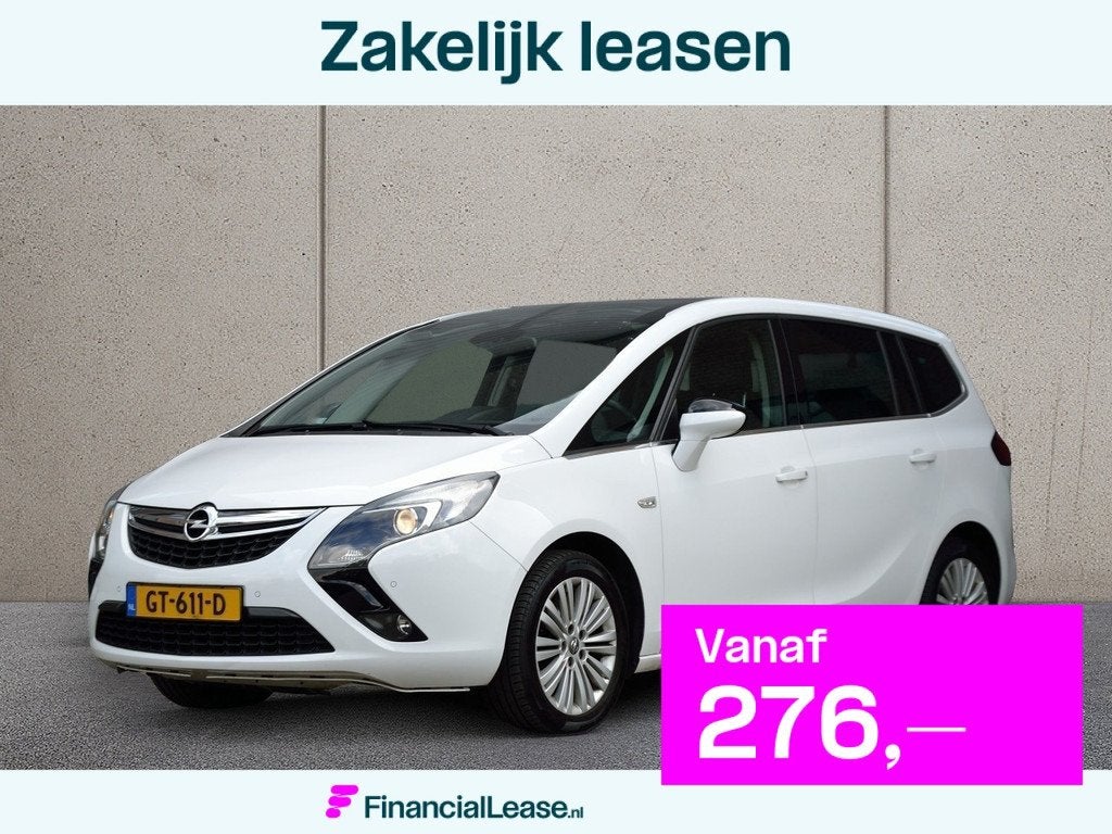 Opel Zafira Tourer 1.4 Turbo 140PK | 7-Zitter | Panoramadak, Gebruikt, 4 cilinders, Parkeersensor, 7 stoelen