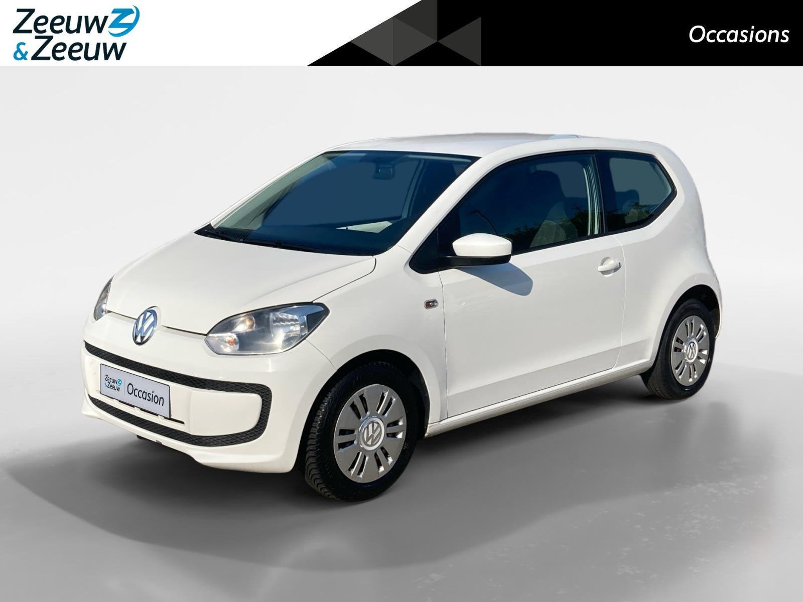 Volkswagen Up! 1.0 take up! BlueMotion | Airco |, Auto's, Voorwielaandrijving, Stof, Gebruikt, Wit