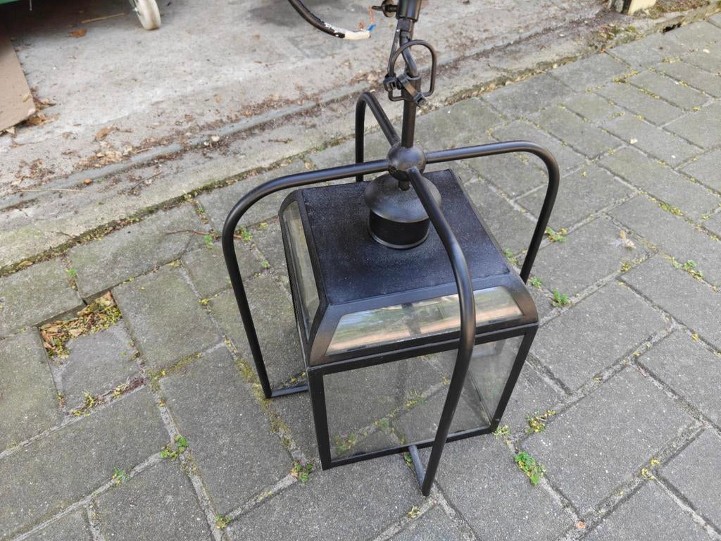 Mooie metalen hanglamp, Ophalen of Verzenden