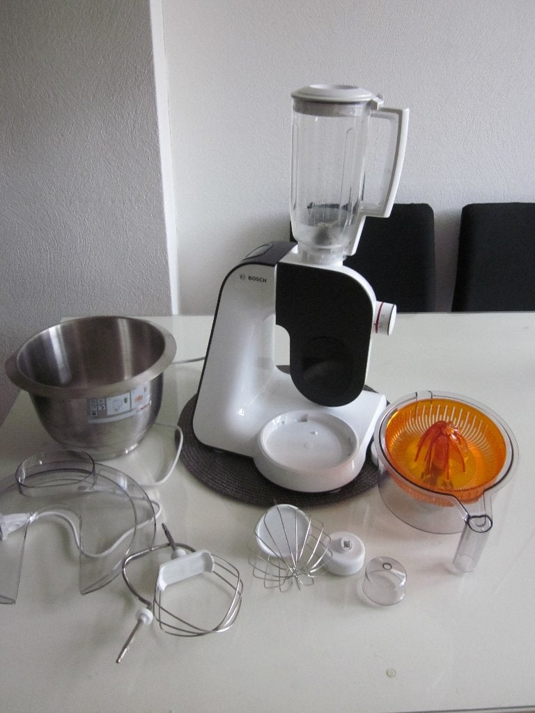 keukenmachine bosch multi mum 50, Witgoed en Apparatuur, Ophalen, 4 liter of meer, 3 snelheden of meer, Zo goed als nieuw