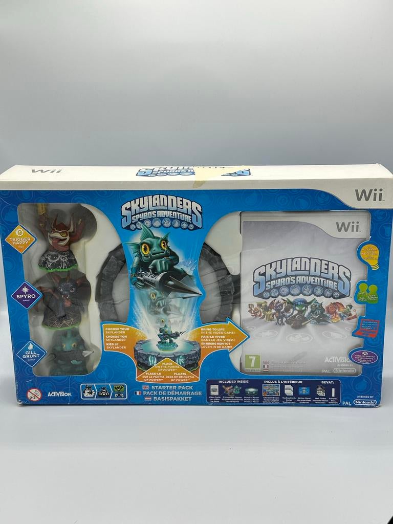 Skylanders Spyro's Adventure Starter Pack Wii, Spelcomputers en Games, Avontuur en Actie, Gebruikt, 1 speler, Ophalen of Verzenden