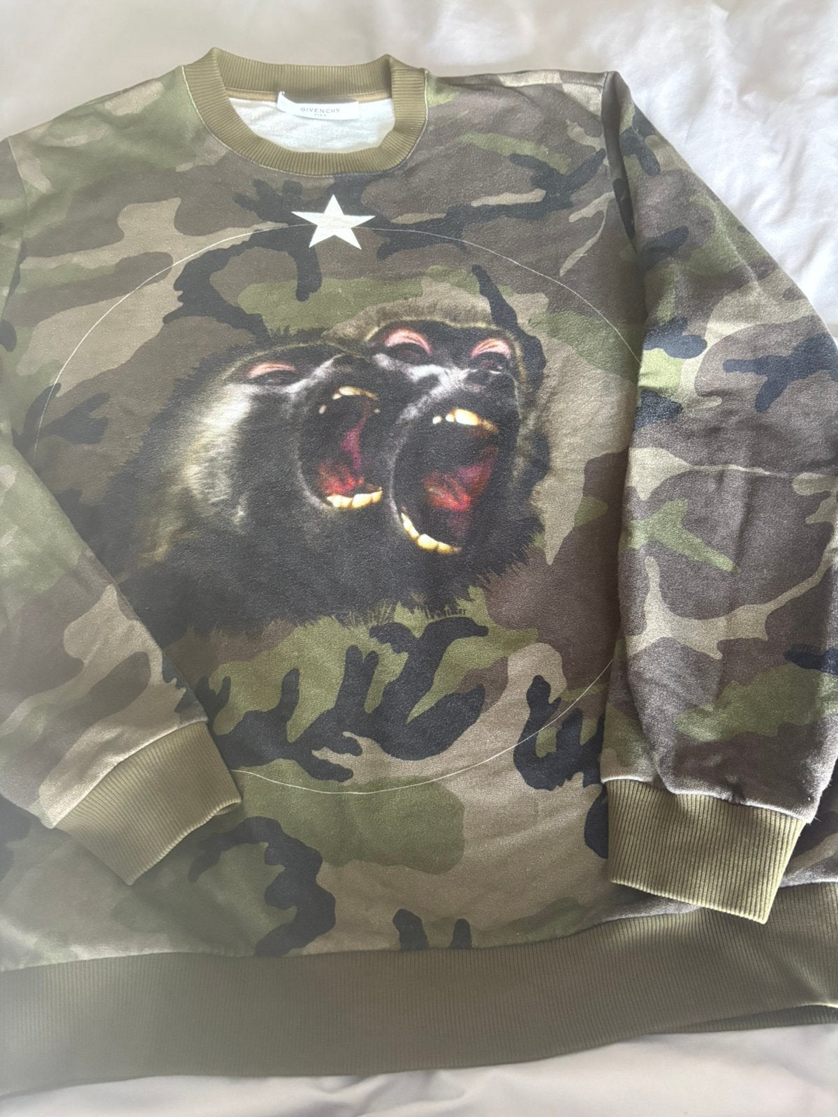 Givenchy trui monkey Brothers XL, Kleding | Heren, Truien en Vesten, Ophalen, Zo goed als nieuw, Maat 56/58 (XL)