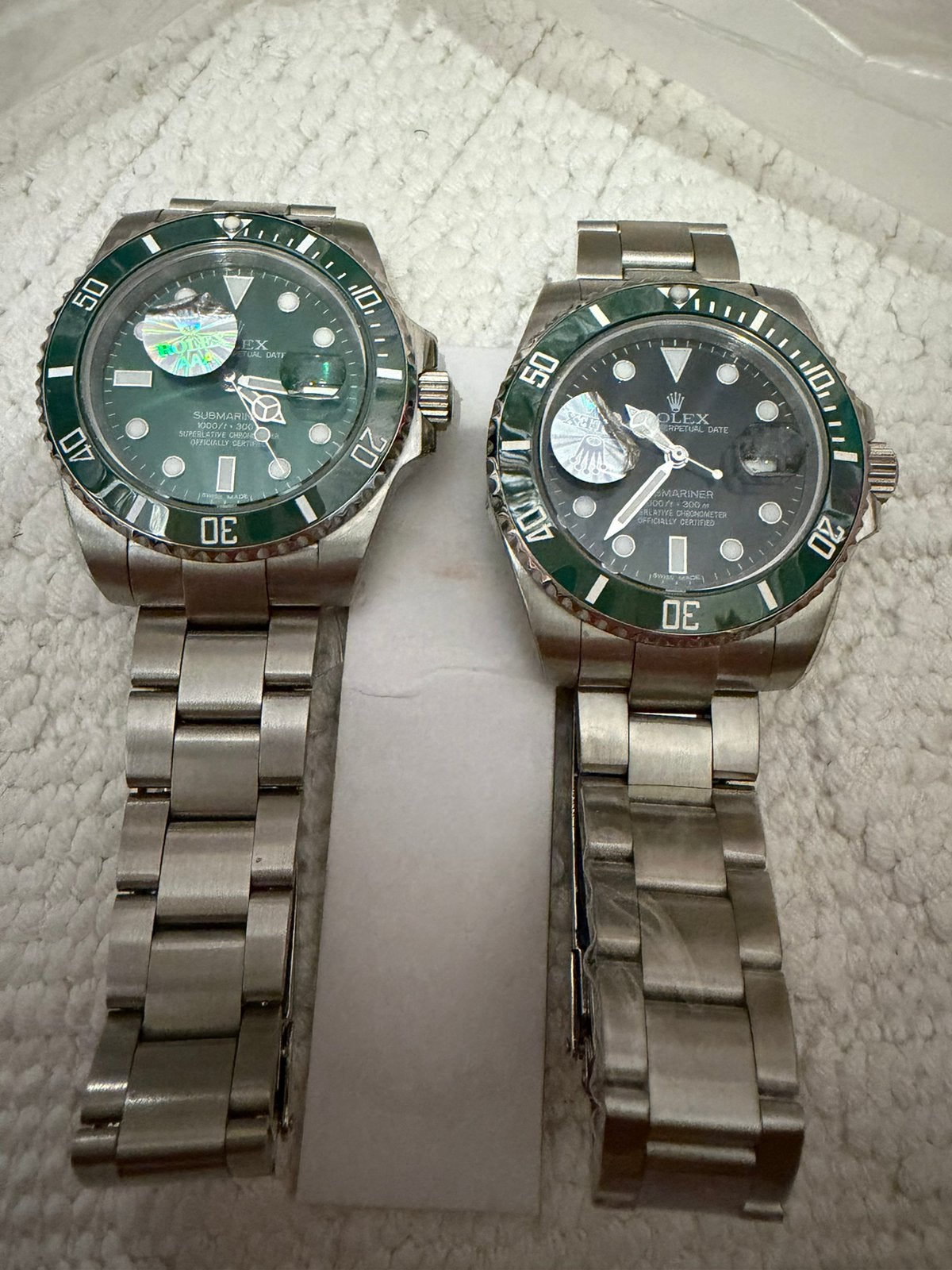Horloge in twee kleuren, Ophalen of Verzenden, Zo goed als nieuw