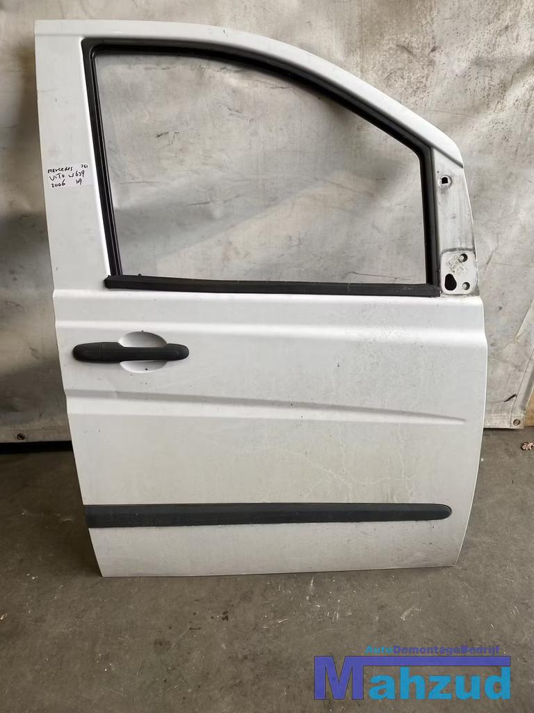 MERCEDES VITO W639 109 wit Rechts deur voordeur 2003-2010, Auto-onderdelen, Gebruikt, Mercedes-Benz AG, Deur, Mercedes-Benz