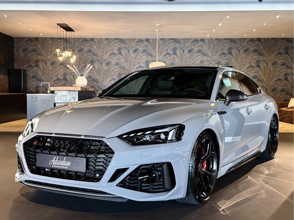 Audi RS5 Sportback Quattro Competition Plus Kuipstoelen, Auto's, Audi, Gebruikt, Overige kleuren, 451 pk, Verwarming stoelen achter