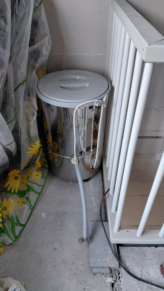 camping wasmachine, Ophalen, Gebruikt