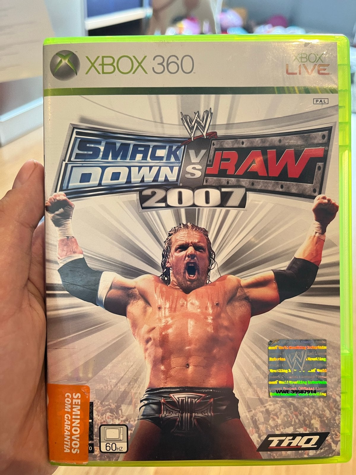 WWE SmackDown vs. Raw 2007 - Xbox 360 (Engels), Gebruikt, Vechten, Verzenden, Eén computer