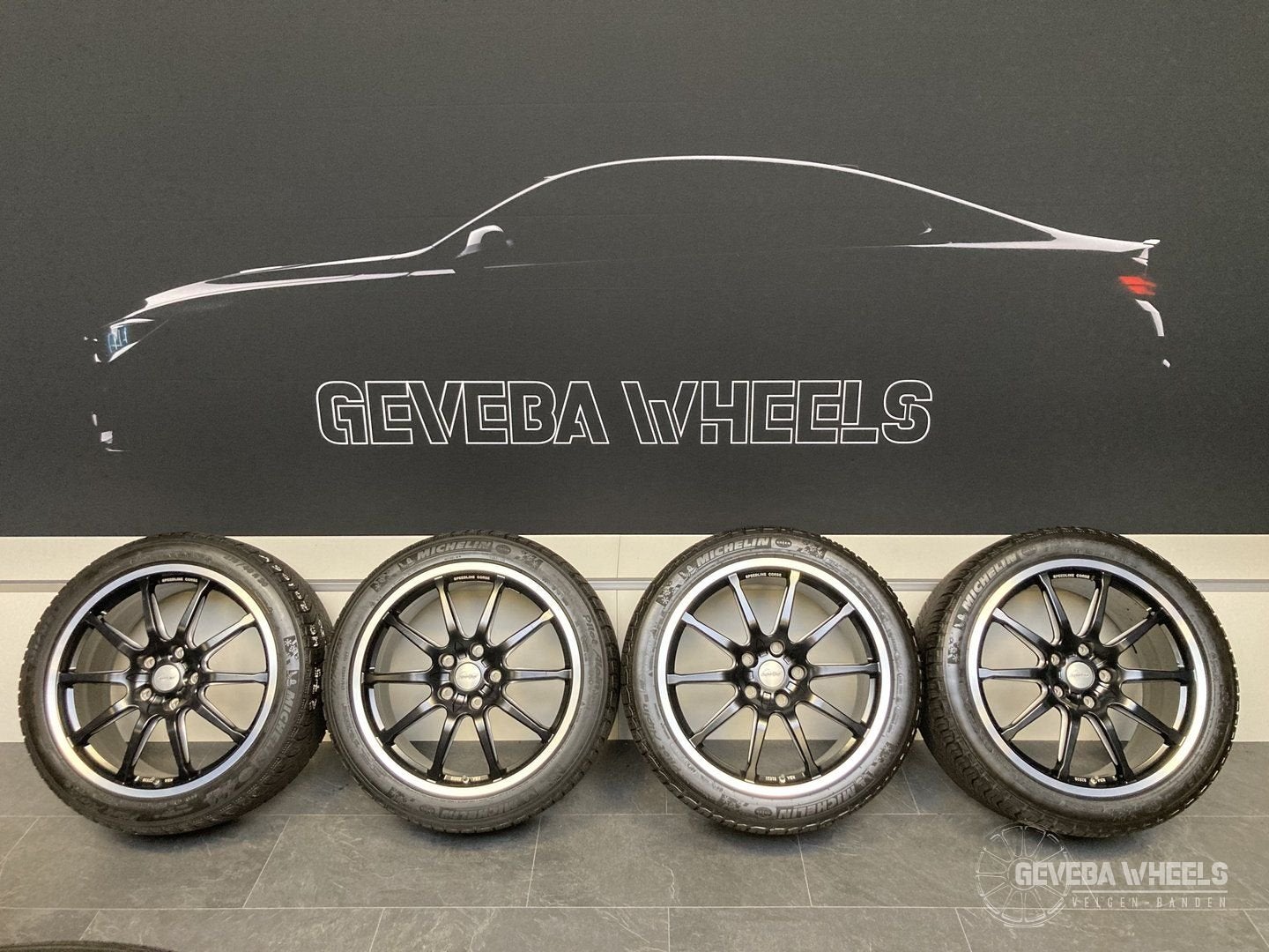 20” Porsche Panamera 971 972 velgen + winterbanden speedline, Auto-onderdelen, Banden en Velgen, Gebruikt, -, 275 mm, -