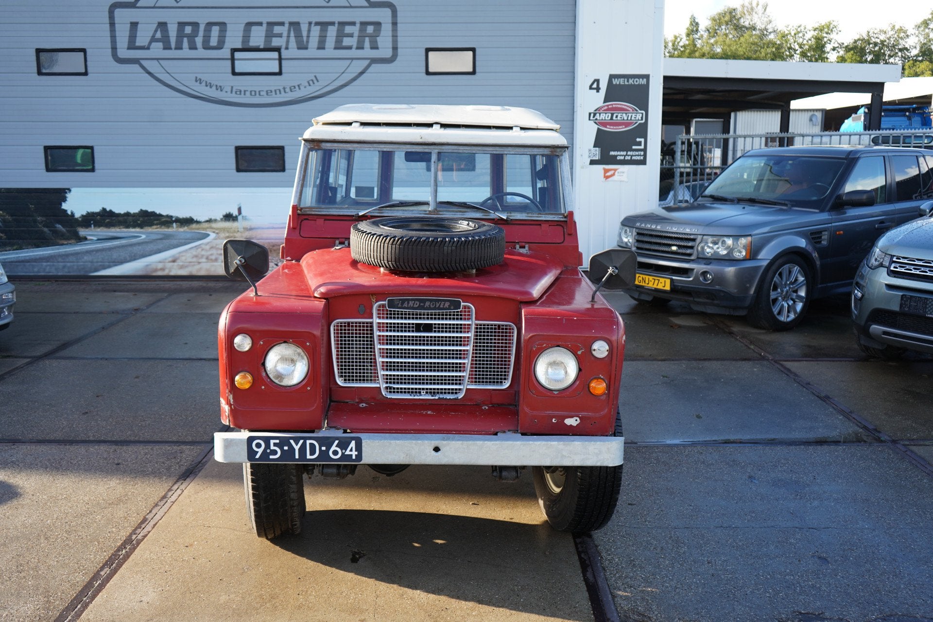 Land Rover 88 Stationwagon (bj 1976), Auto's, 2286 cc, Land Rover, 7 stoelen, Bedrijf