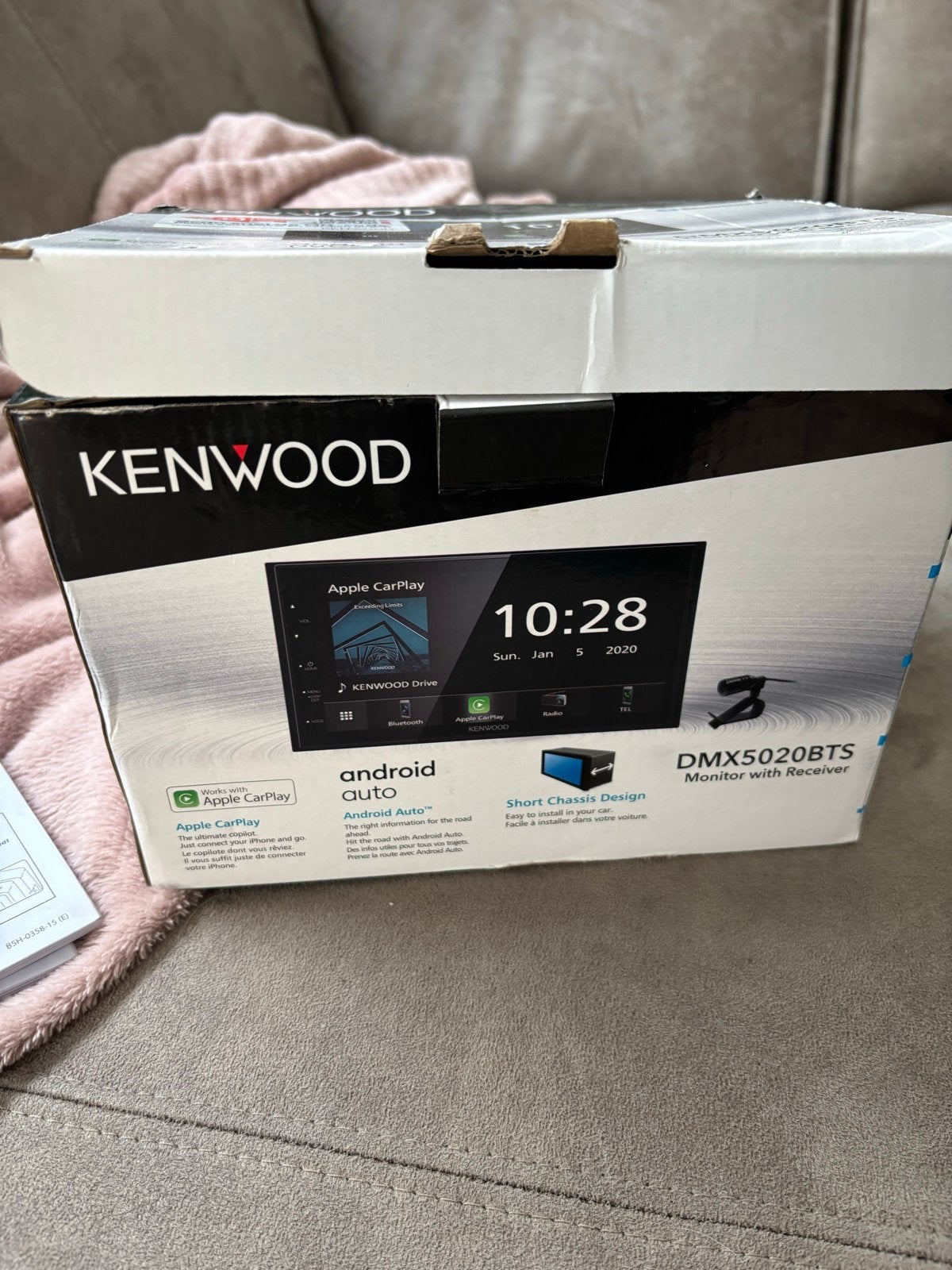 Kenwood DMX5020BTS carplay/android auto radio, Ophalen, Zo goed als nieuw