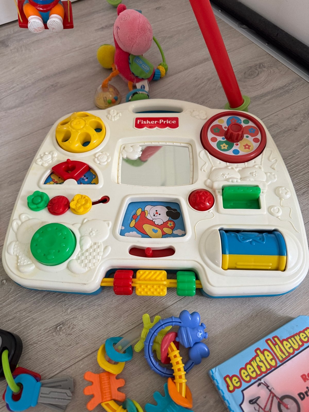 Fisher-Price Baby Speelpaneel met Geluid en Licht, Ophalen of Verzenden, Gebruikt, Overige typen, Met licht
