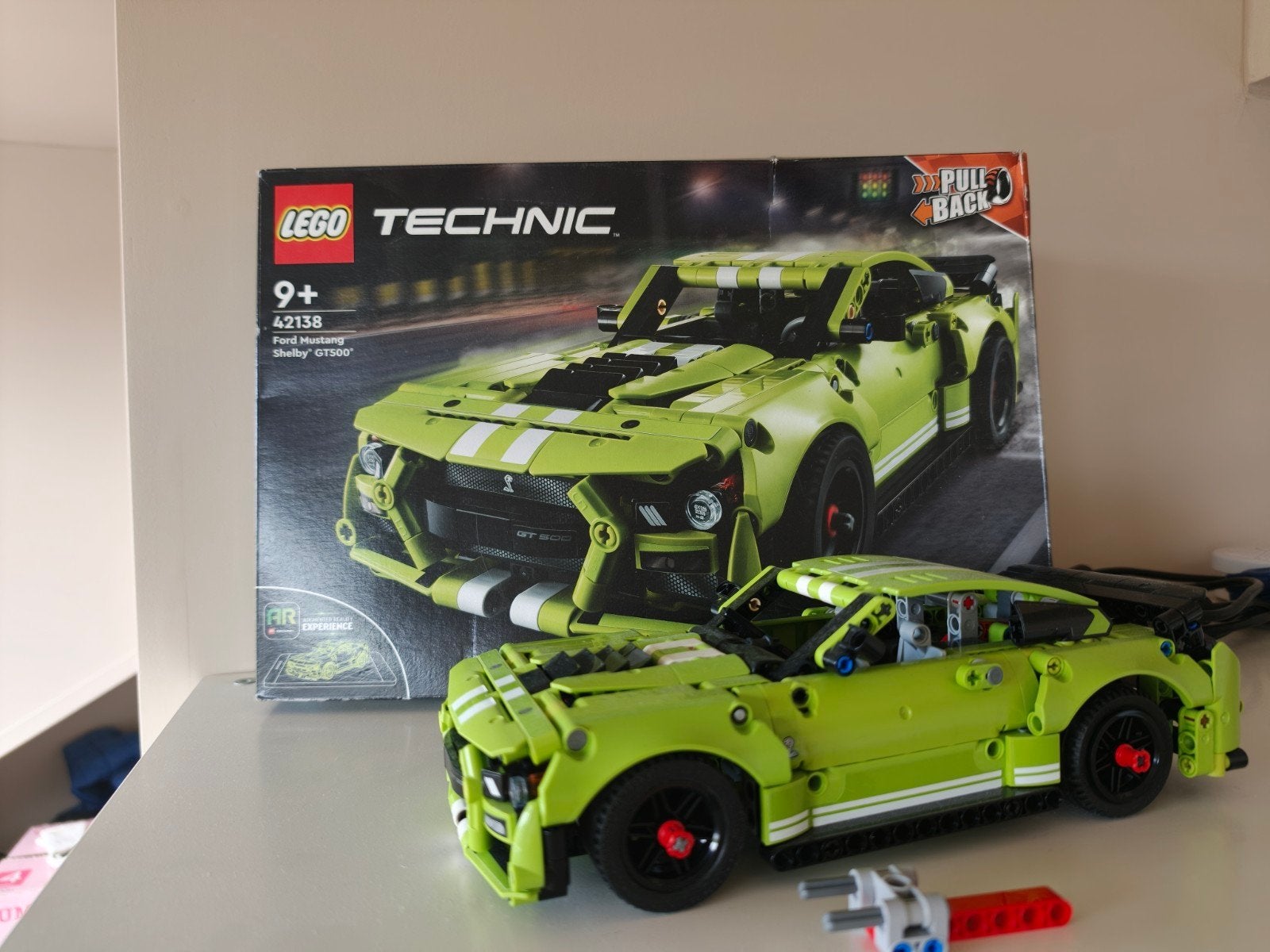 LEGO Technic Ford Mustang Shelby GT500 (42138), Ophalen of Verzenden, Zo goed als nieuw, Overige merken