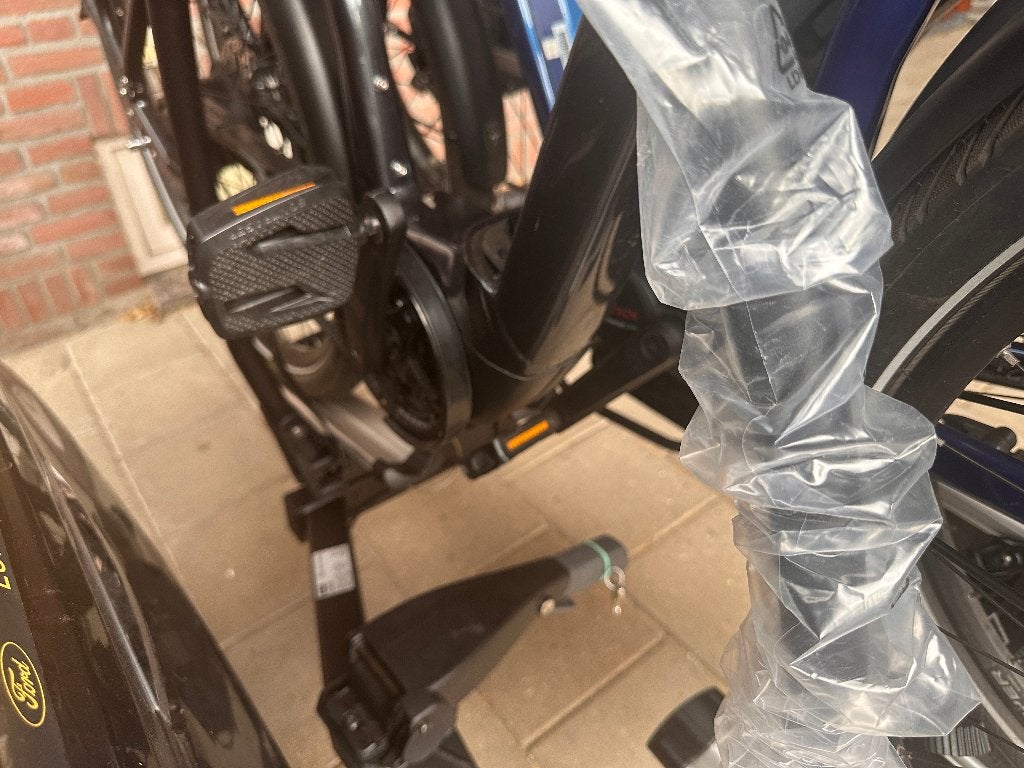 Thule velospace XT 939, Auto diversen, Fietsendragers, Zo goed als nieuw, Trekhaakdrager, 3 fietsen of meer, Brede banden, Elektrische fiets