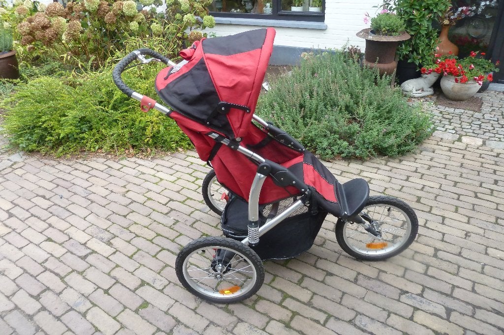 hardloop/jogging buggy in nieuwstaat 2x gebruikt, Ophalen, Zo goed als nieuw, Overige merken, Verstelbare rugleuning