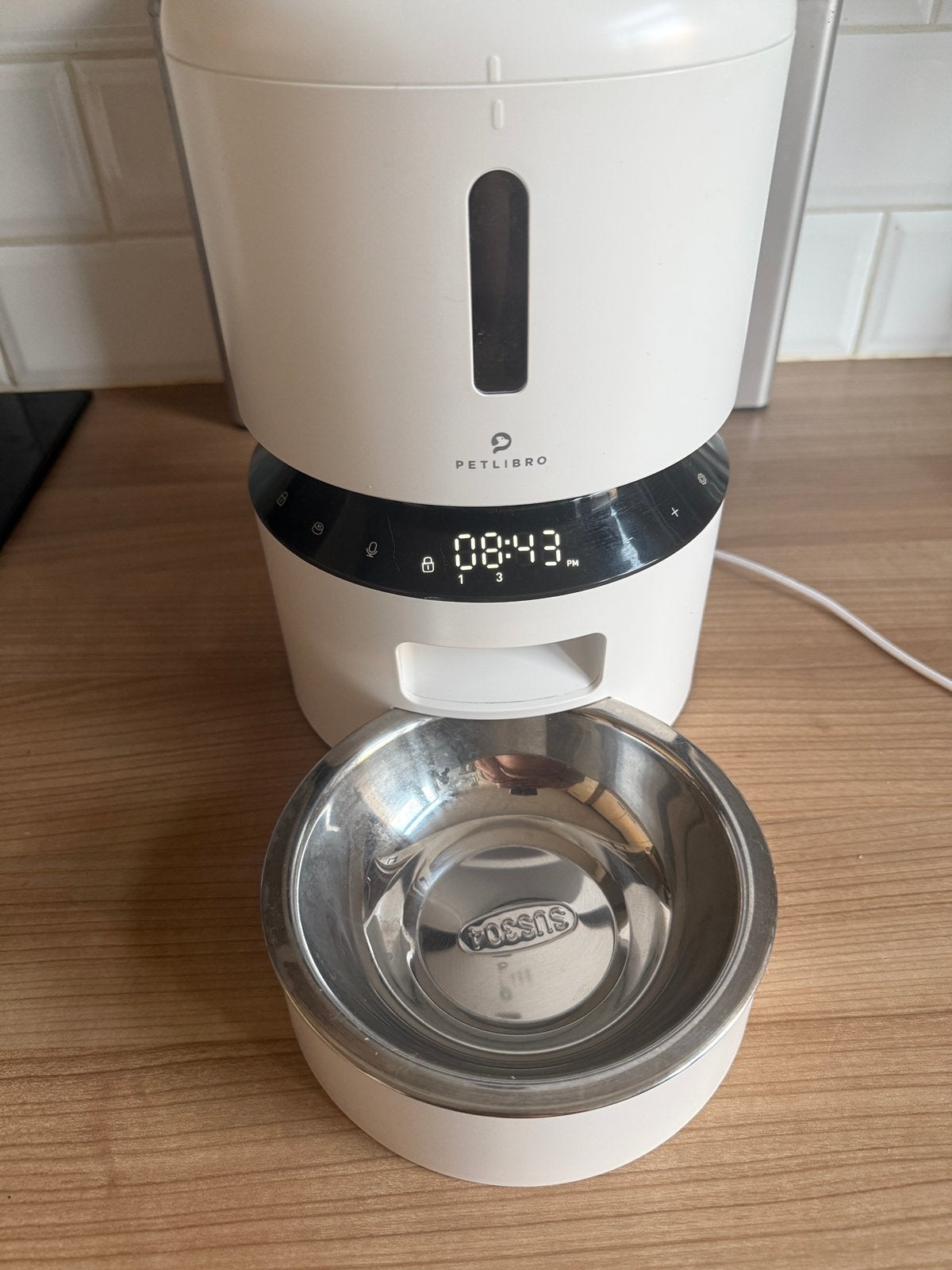 Automatische katte voerbak, Dieren en Toebehoren, Kattenvoerbakken en Drinkbakken, Verzenden, Automatisch, Gebruikt