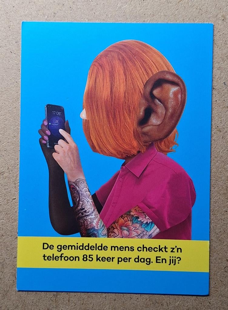 NEMO - Science Museum - promo voor Humania, Verzamelen, Ansichtkaarten | Themakaarten, Ongelopen, 1980 tot heden, Overige thema's