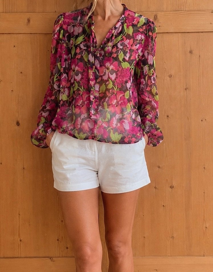 Blouse van TwinSet maat L., Kleding | Dames, Verzenden, Zo goed als nieuw, Maat 38/40 (M), Lange mouw