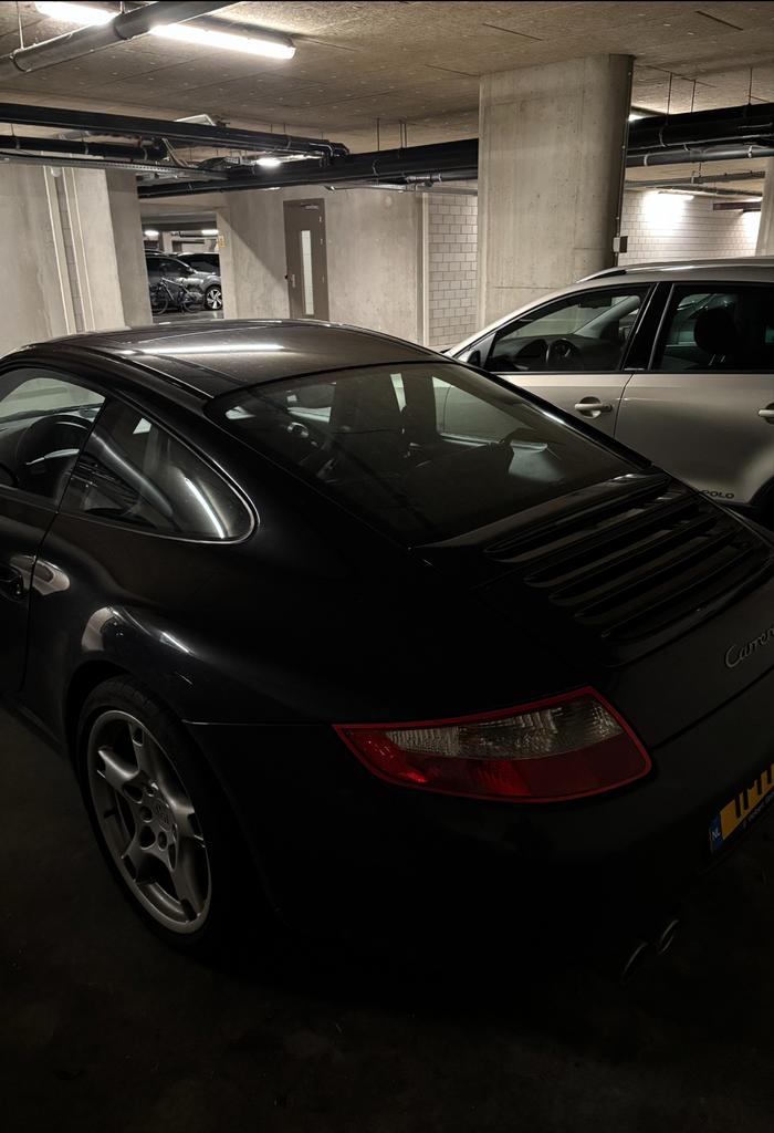 Porsche 997, Auto's, Zwart, Leder, Handgeschakeld, Particulier